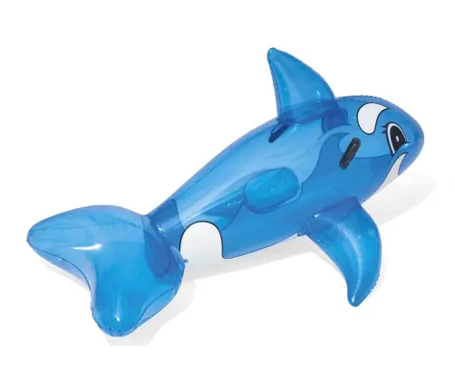 Bestway 41037 Delfin do pływania z uchwytami Transparentny 1.57m x 94cm