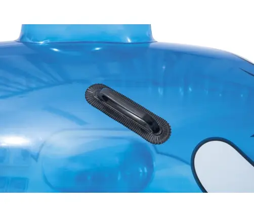 Bestway 41037 Delfin do pływania z uchwytami Transparentny 1.57m x 94cm