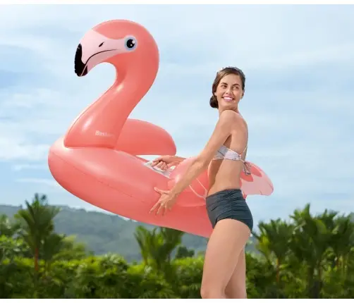 Bestway 41526 Dmuchany Flaming do pływania 1.68m x 1.2m