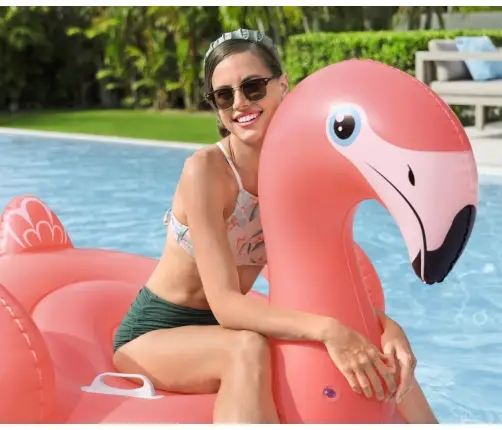 Bestway 41526 Dmuchany Flaming do pływania 1.68m x 1.2m