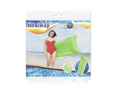 Bestway 44007 MATERAC PLAŻOWY MATOWY 183cm x 69cm RÓŻOWY
