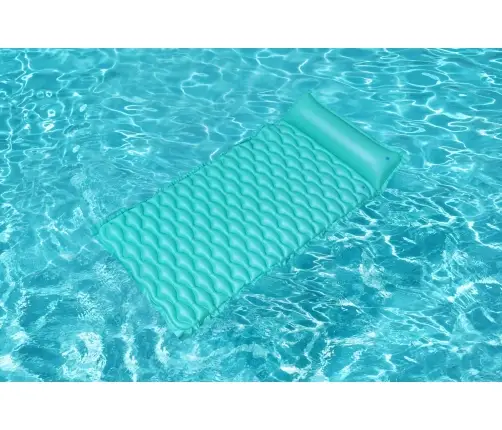 Bestway 44020 Dmuchany materac plażowy zwijany Miętowy 2.13m x 86cm