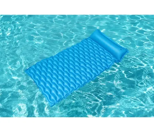 Bestway 44020 Dmuchany materac plażowy zwijany Niebieski 2.13m x 86cm