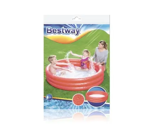 Bestway 51026 Basenik dmuchany Czerwony 1.52m x 30cm