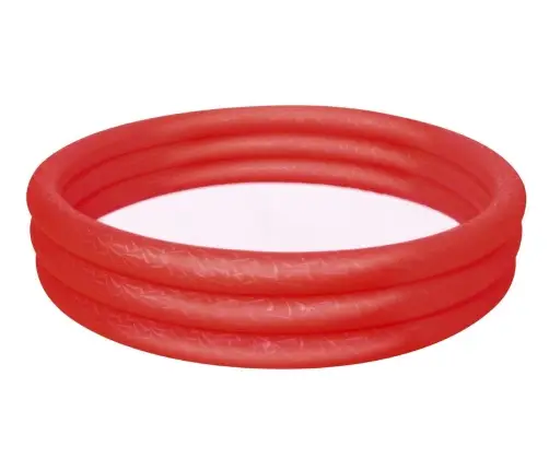 Bestway 51027 Basen dmuchany Czerwony 1.83m x 33cm