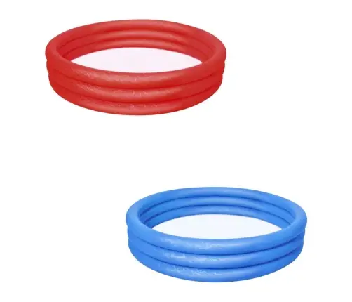 Bestway 51027 Basen dmuchany Czerwony 1.83m x 33cm