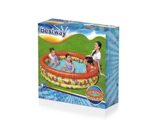 Bestway 51202 Basenik dmuchany Motylki 1.68m x 38cm
