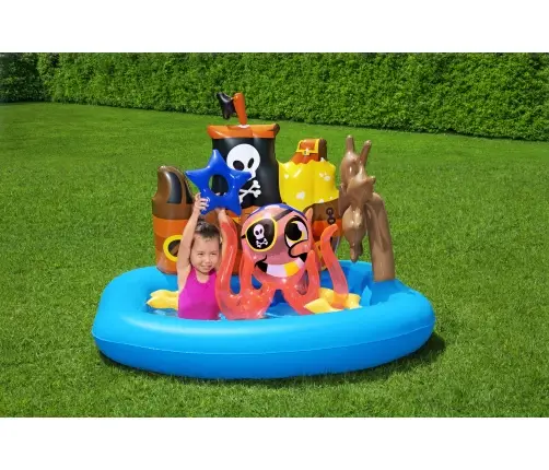 Bestway 52211 BASENIK DMUCHANY STATEK PIRACKI 140cm x 130cm x 104cm