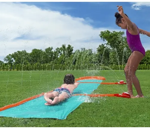 Bestway 52718 Ślizgawka pojedyncza ze spryskiwaczami H2OGO! StomBlast 4.88m