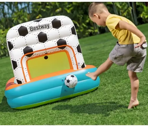 Bestway 52728 Basen dmuchany wielofunkcyjny z piłeczkami Koszykówka Piłeczki i Piłka nożna 1.20m x 1