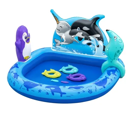 Bestway 53156 Basen dmuchany / Plac zabaw Arktyka 1.34m x 1.31m x 73cm