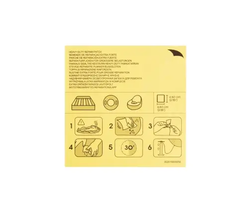 Bestway 62068 Zestaw naprawczy - Łaty naprawcze 6.5cm x 6.5cm - 10szt