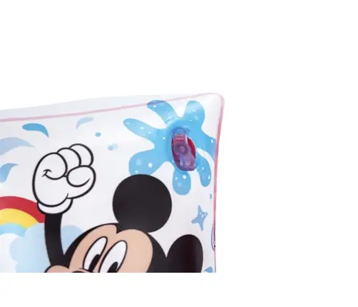Bestway 91002 Disney Rękawki do nauki pływania Mickey i Przyjaciele 23cm x 15cm