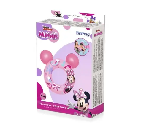 Bestway 9102N Disney Junior Minnie Kółko do pływania 74cm x 76cm