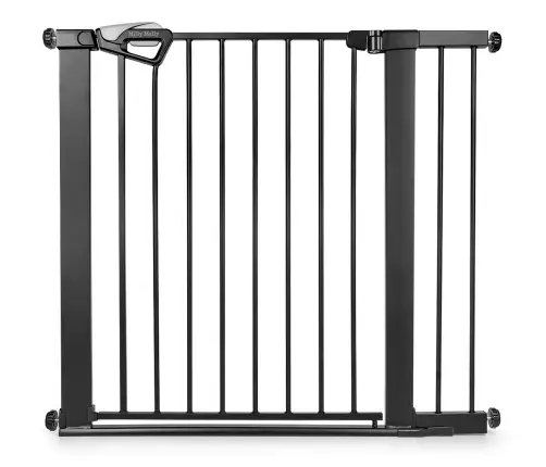 Bramka zabezpieczająca Barierka na schody z rozszerzeniami Guardy 104 Black