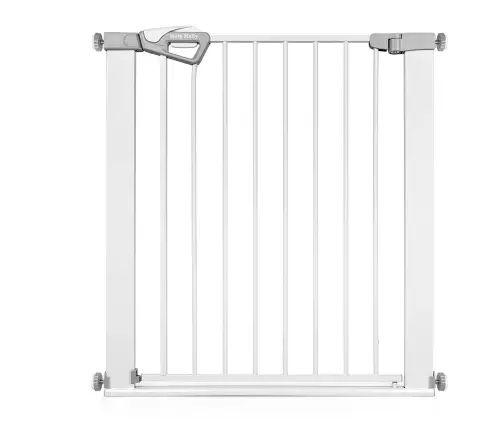 Bramka zabezpieczająca Barierka na schody z rozszerzeniami Guardy 104 White
