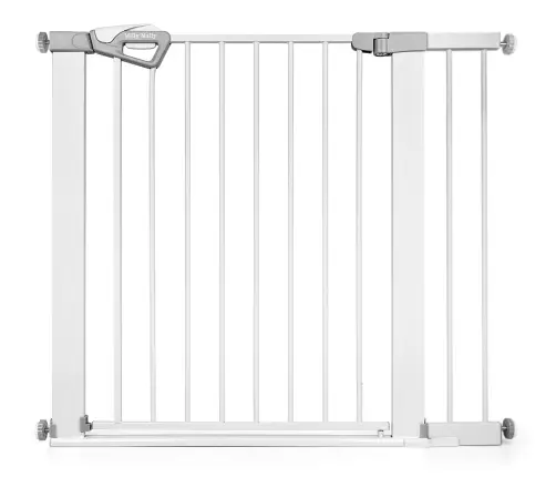 Bramka zabezpieczająca Barierka na schody z rozszerzeniami Guardy 104 White