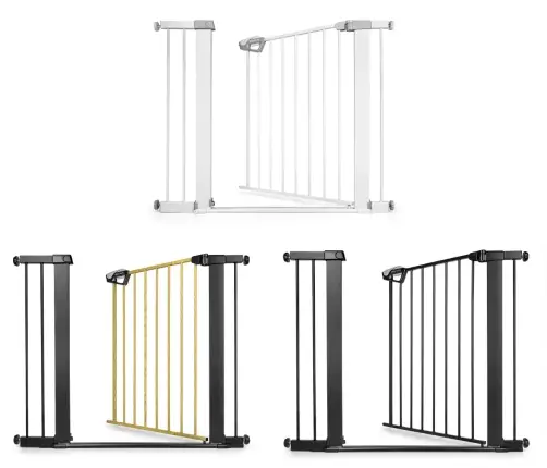 Bramka zabezpieczająca Barierka na schody z rozszerzeniami Guardy 104 White