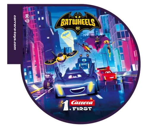 Carrera First 20063047 Batwheels Time for Action 2,4m