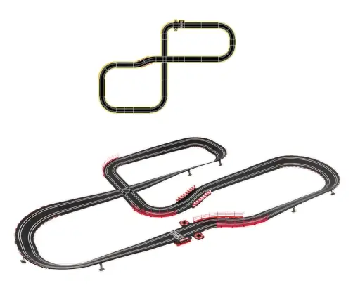 Carrera Go 20062575 Ferrari Power Racing 8,6m