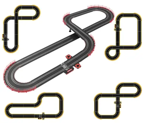 Carrera Go 20062603 Champion's Racing 4,3m