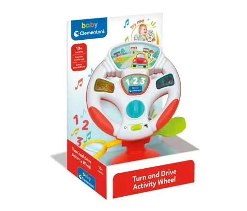 Clementoni baby Kierownica interaktywna elektroniczna 17929