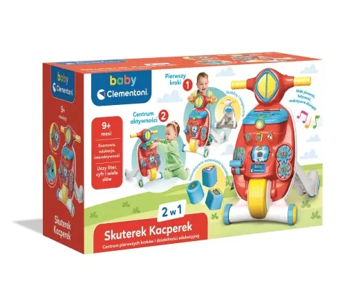 Clementoni baby Skuterek Kacperek 50930