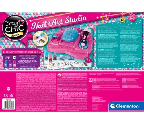 Clementoni Crazy chic 18768 Crazy Studio Paznokci