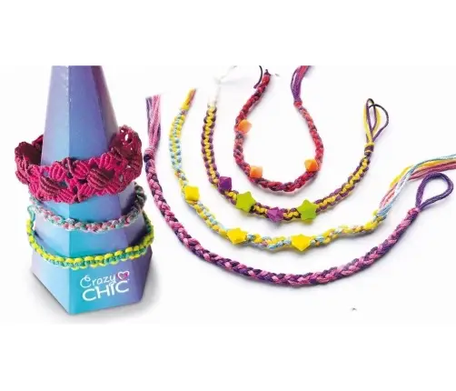 Clementoni Crazy chic. Bransoletki przyjaźni 18769