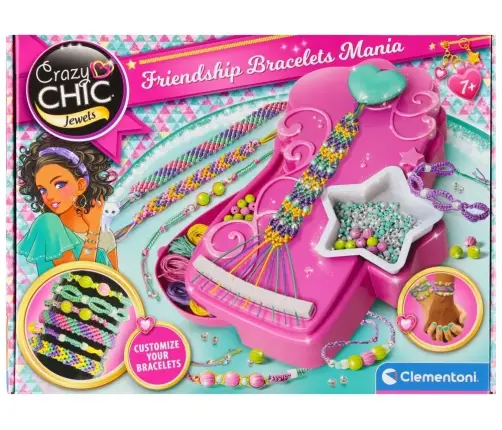 Clementoni Crazy chic. Bransoletkowa Mania 18857