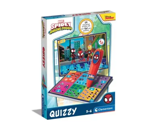 Clementoni Edukacja Wczesnoszkolna 16805 Interaktywny Quiz Spidey