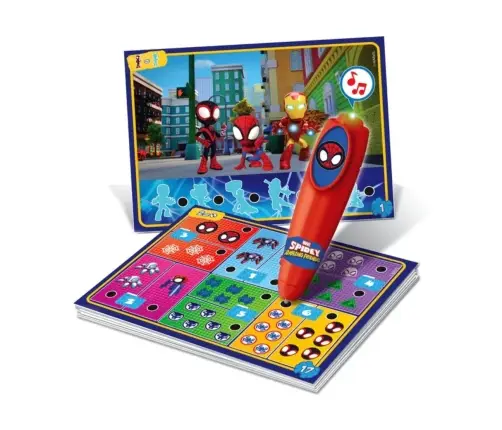 Clementoni Edukacja Wczesnoszkolna 16805 Interaktywny Quiz Spidey