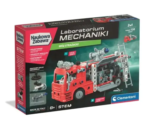 Clementoni Laboratorium mechaniki. Straż pożarna 50245