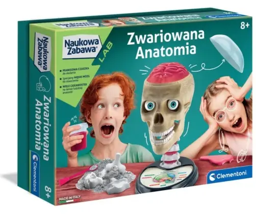 Clementoni Naukowa Zabawa Lab 50697 Zwariowana Anatomia