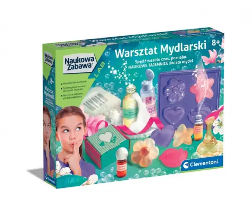 Clementoni Naukowa Zabawa Lab 50888 Warsztat Mydlarski