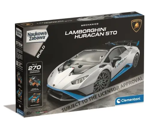 Clementoni Naukowa zabawa. Laboratorium mechaniki. Lamborghini Huracan STO 50917