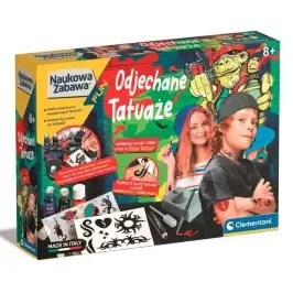 Clementoni Naukowa zabawa. Odjechane tatuaże 50721