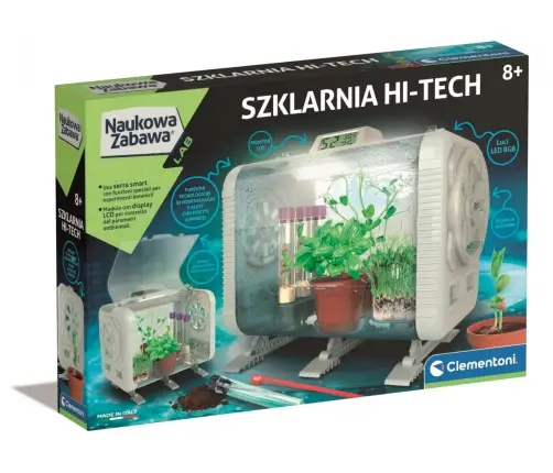 Clementoni Naukowa zabawa. Szklarnia High-Tech 50915