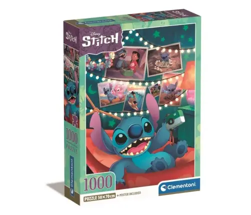 Clementoni Puzzle 1000el Stitch Disney 39793