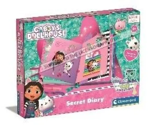 Clementoni Sekretny pamiętnik Koci Domek Gabi. Gabby's Dollhouse 50883 p6