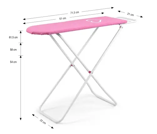 Deska do prasowania - zabawka Kaya Prestige Pink