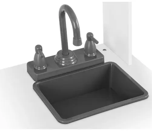 Drewniana kuchnia Astrid Black