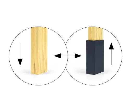 Drewniana kuchnia Esket Grey