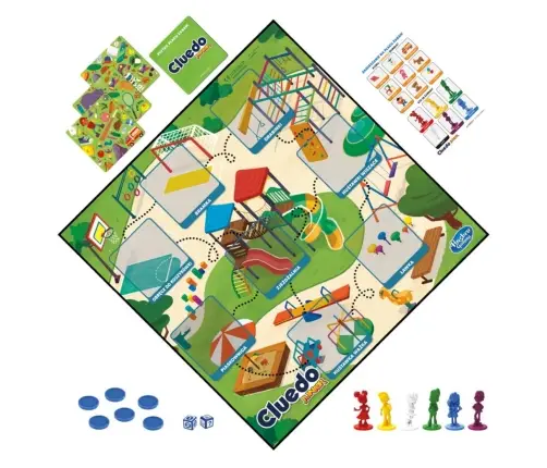 HASBRO GRA CLUEDO JUNIOR 2w1 POLSKA WERSJA