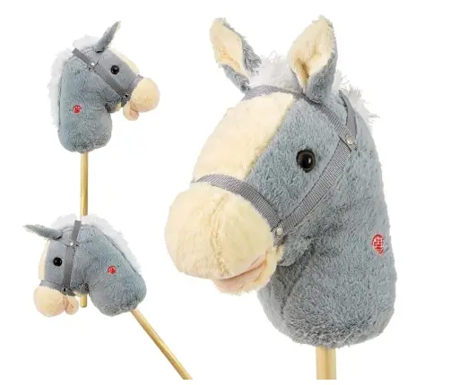 Hobby Koń na Kiju Grey