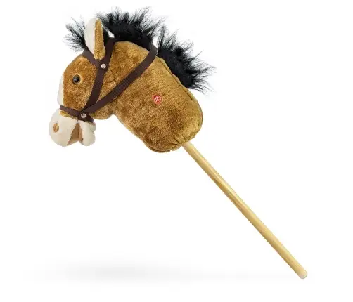 Hobby Koń na Kiju Light Brown