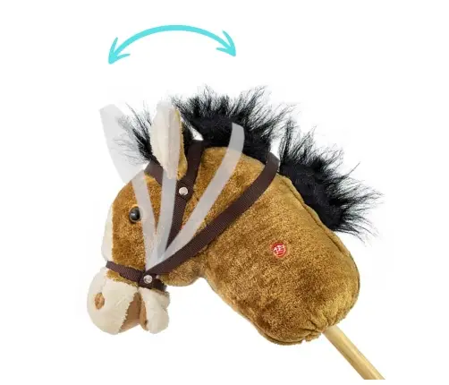 Hobby Koń na Kiju Light Brown