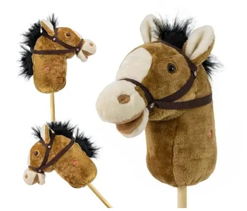 Hobby Koń na Kiju Light Brown