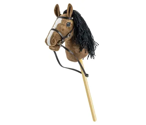 Hobby Plus Koń na Kiju Dark Brown