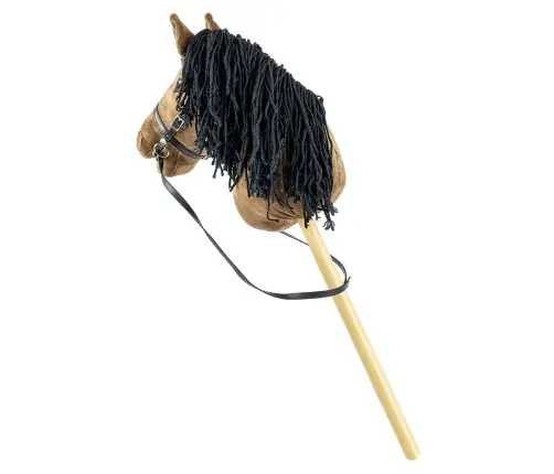 Hobby Plus Koń na Kiju Dark Brown